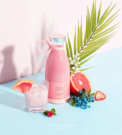 Mix & Go Fruizz™ – Mini Blender USB Portable 4 Lames