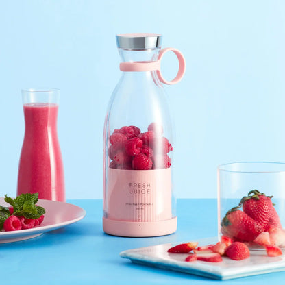 Mix & Go Fruizz™ – Mini Blender USB Portable 4 Lames