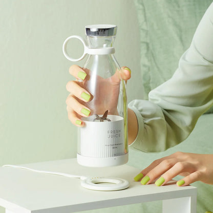 Mix & Go Fruizz™ – Mini Blender USB Portable 4 Lames